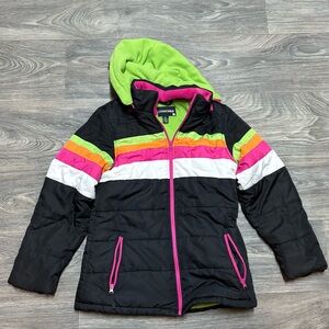 Adorable Rothschild Girl’s Coat With Detachable Hood